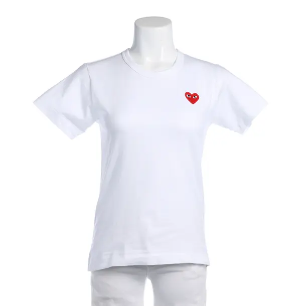 Shirt in White, Cotton, Comme des Garcons