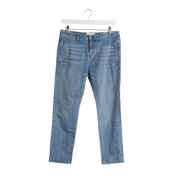 Straight Fit Jeans in Blue, Cotton, Nili Lotan