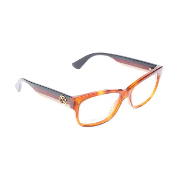 Brillengestell in Blau, Sonstige Fasern, Gucci