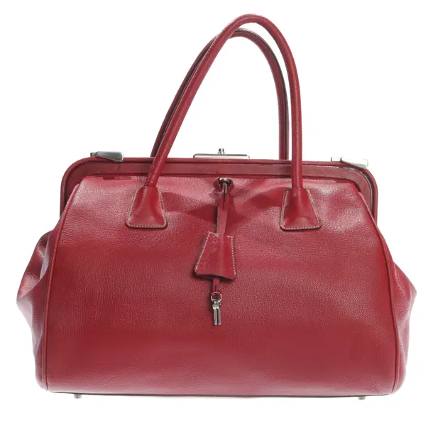 Handtasche in Rot, Leder, Prada