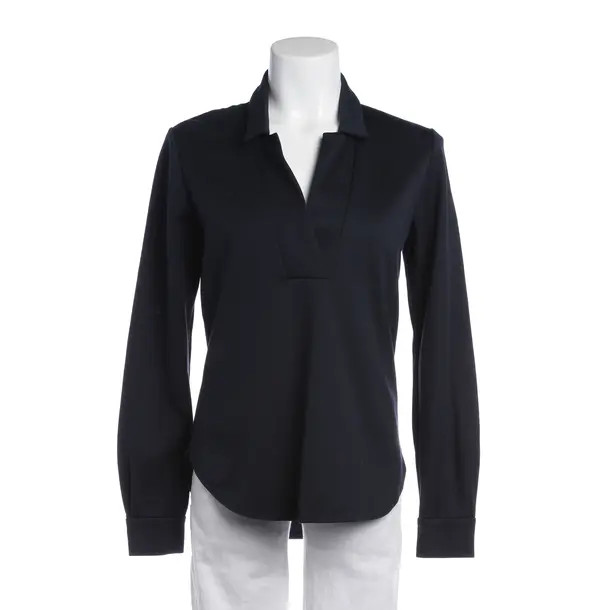 Bluse in Blau, Baumwolle, Closed