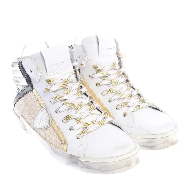 High-Top Sneakers in Multicolored, , Philippe Model