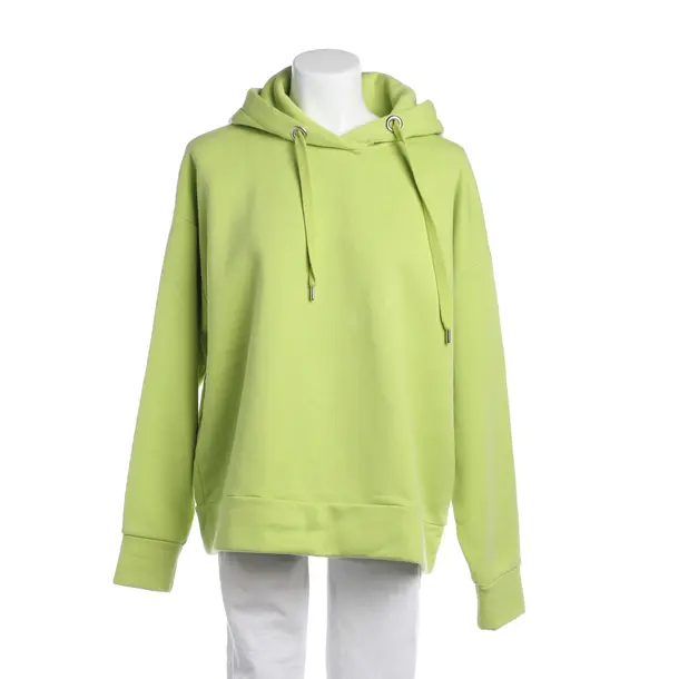 Hoodie in Green, Cotton, Closed