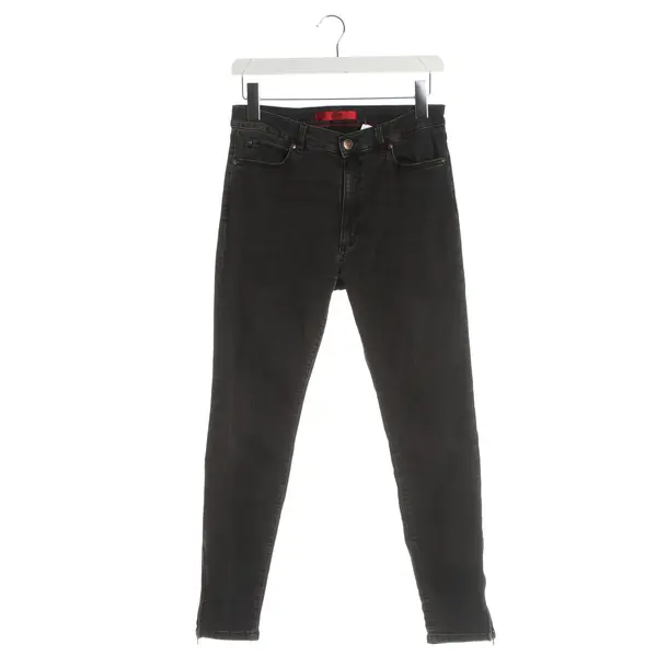 Slim Fit Jeans, in Black, Cotton, Hugo Boss Red Label