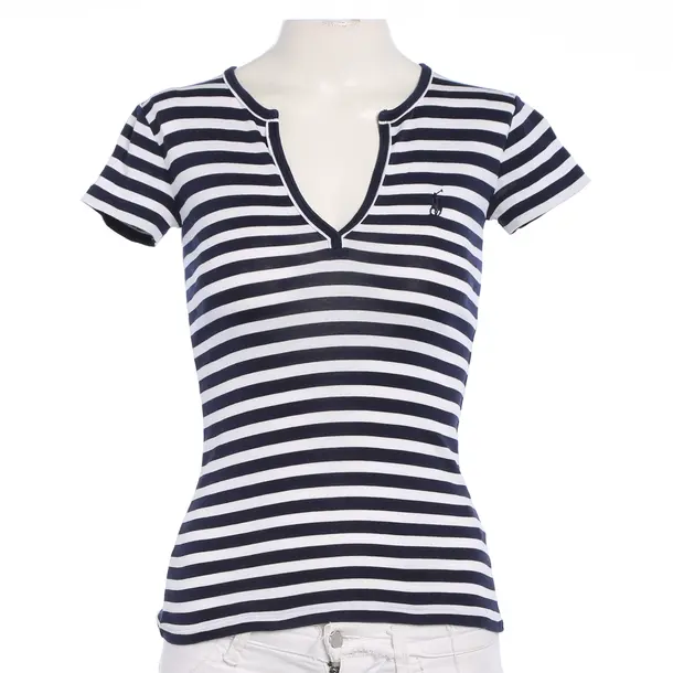 Shirt in Blau, Baumwolle, Lauren Ralph Lauren