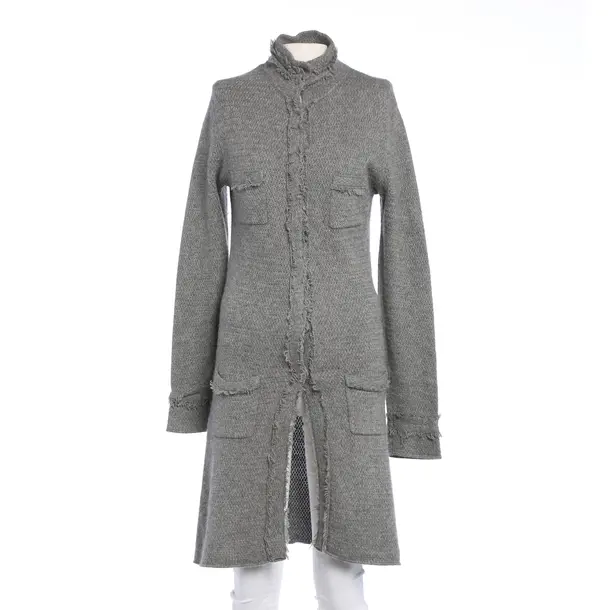 Strickjacke in Grau, Kaschmir, Allude
