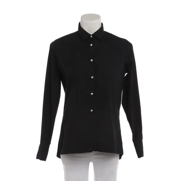 Bluse in Schwarz, Baumwolle, Robert Friedman