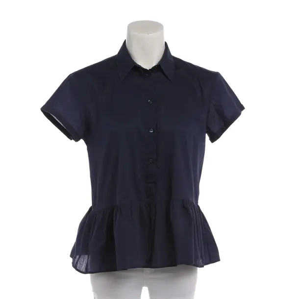Bluse in Blau, Baumwolle, Robert Friedman