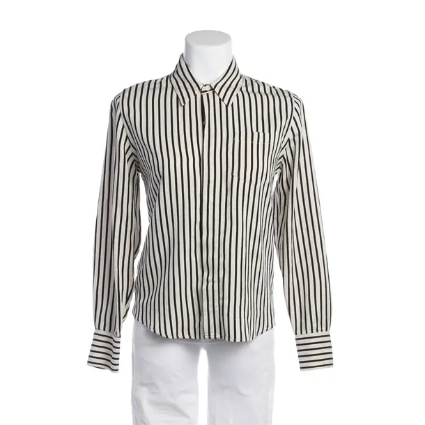 Blouse in White, Viscose, Ami Paris