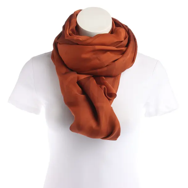 Shawl in Brown, Silk, Burberry