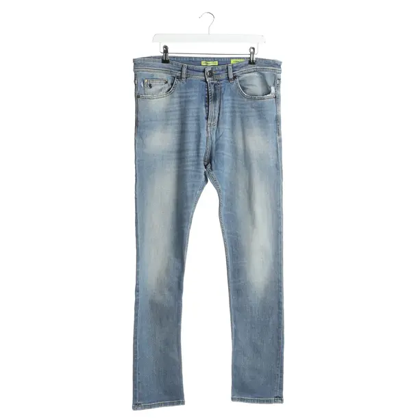Jeans Straight Fit in Blau, Baumwolle, Versace Jeans