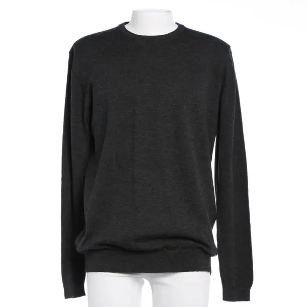 Pullover in Grau, Wolle, Karl Lagerfeld