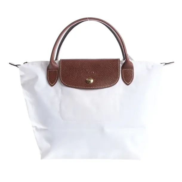 Handbag in White, Polyamide, Longchamp