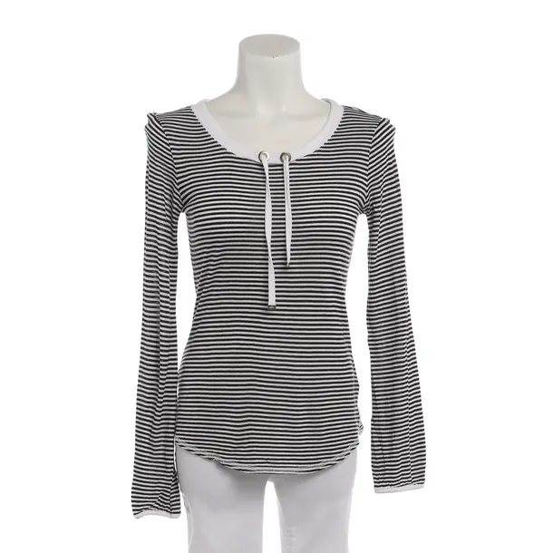 Longsleeve in Weiß, Viskose, Armani Jeans