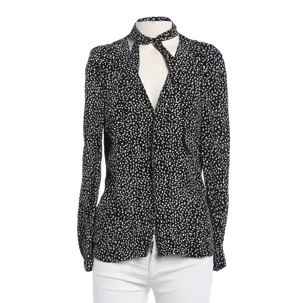 Blouse in Black, Cupro, Maje