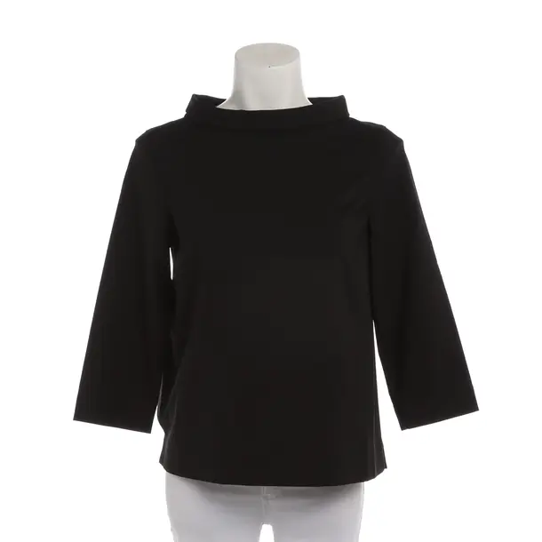Blouse in Black, Wool, Windsor