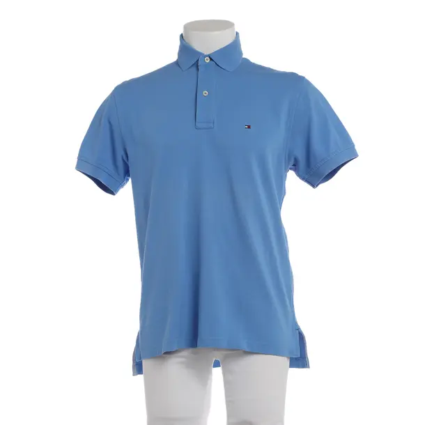 Poloshirt in Blau, Baumwolle, Tommy Hilfiger