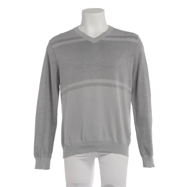 Pullover in Grau, Baumwolle, Karl Lagerfeld
