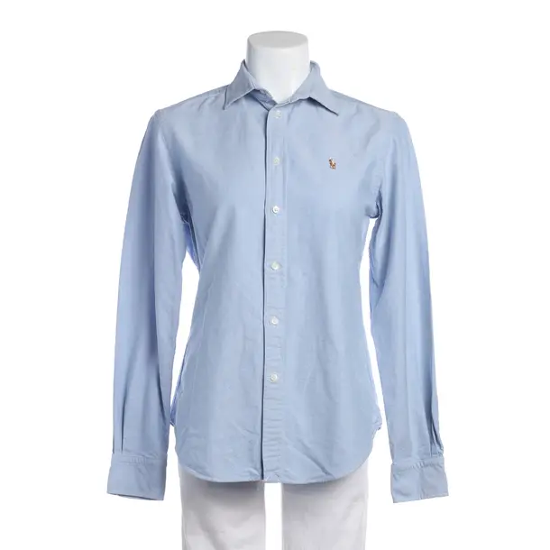 Bluse in Blau, Baumwolle, Polo Ralph Lauren