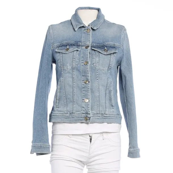 Sommerjacke in Blau, Baumwolle, 7 for all mankind