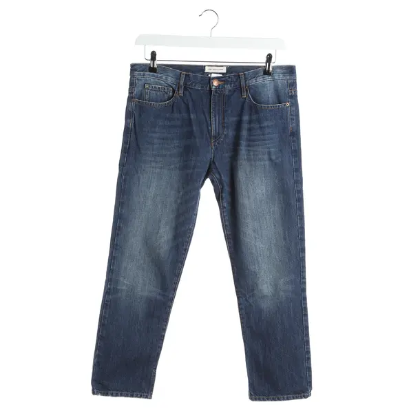 Straight Fit Jeans, in Blue, Cotton, Isabel Marant Étoile