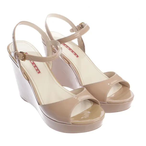 Wedges in Pink, , Prada Linea Rossa