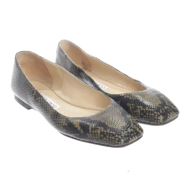 Ballerinas in Grün, , Jimmy Choo
