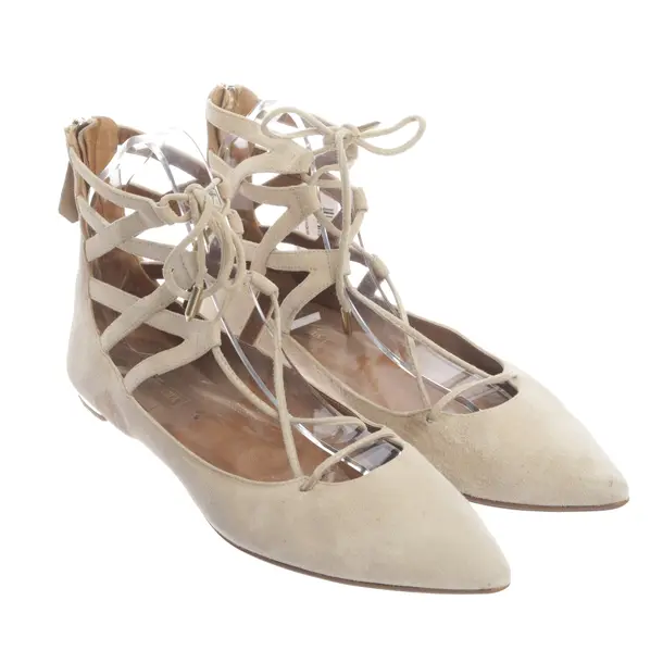 Halbschuhe in Weiß, , Aquazzura