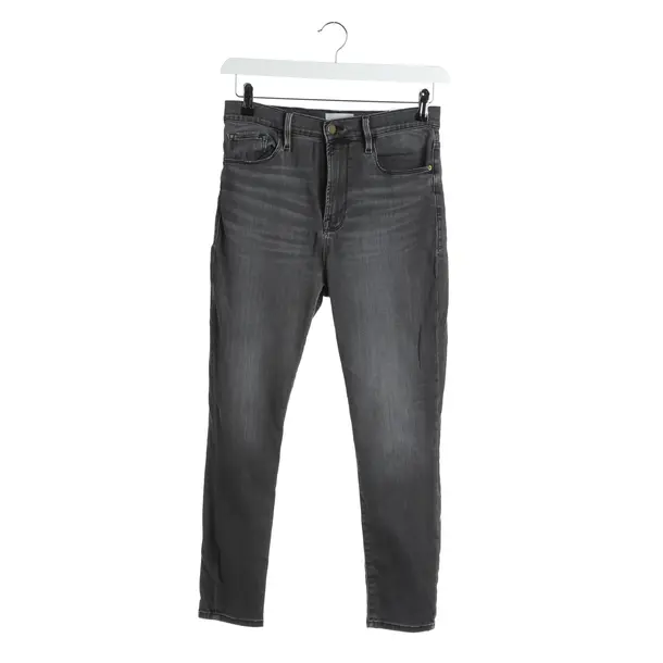 Jeans Straight Fit in Grau, Baumwolle, Frame