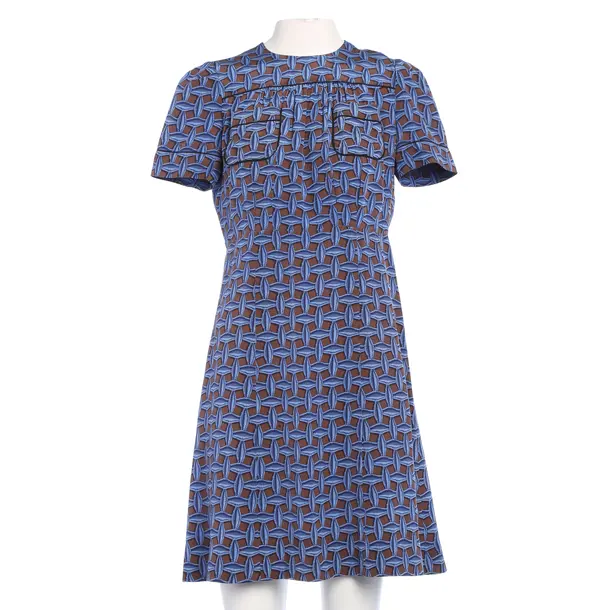 Kleid in Braun, Viskose, Louis Vuitton