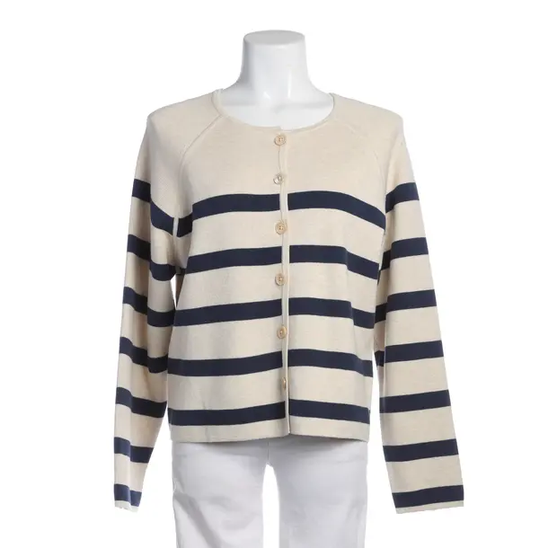 Cardigan, in Beige, Cotone, Ripetere