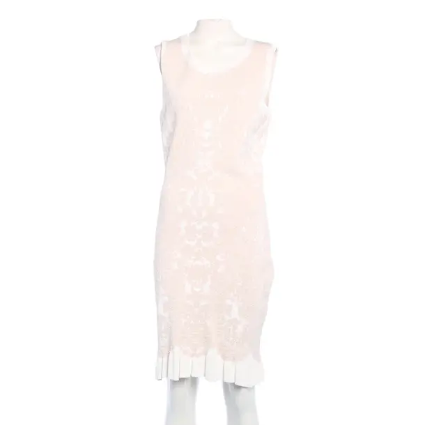 Kleid in Weiß, Viskose, Alexander McQueen