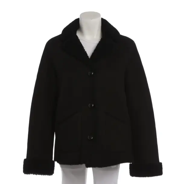 Lederjacke in Schwarz, Leder, Belstaff