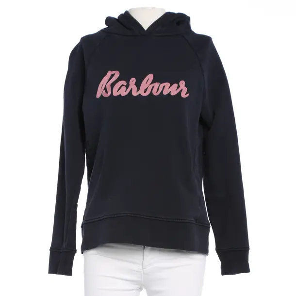 Hoodie, in Navy, Baumwolle, Barbour