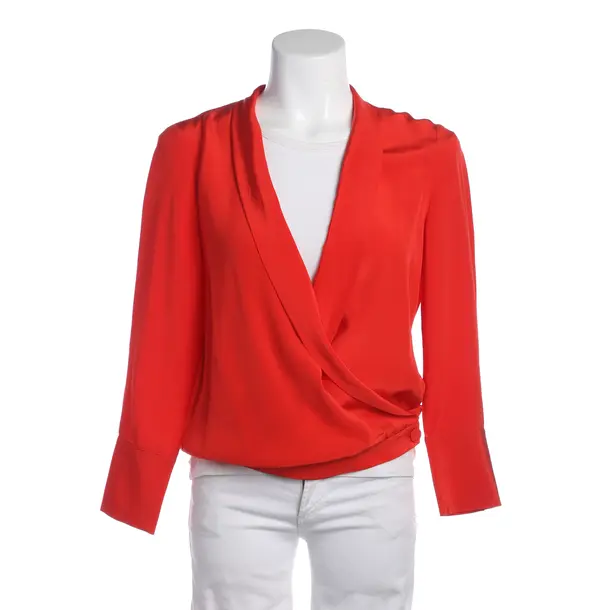 Bluse in Rot, Seide, Diane von Furstenberg