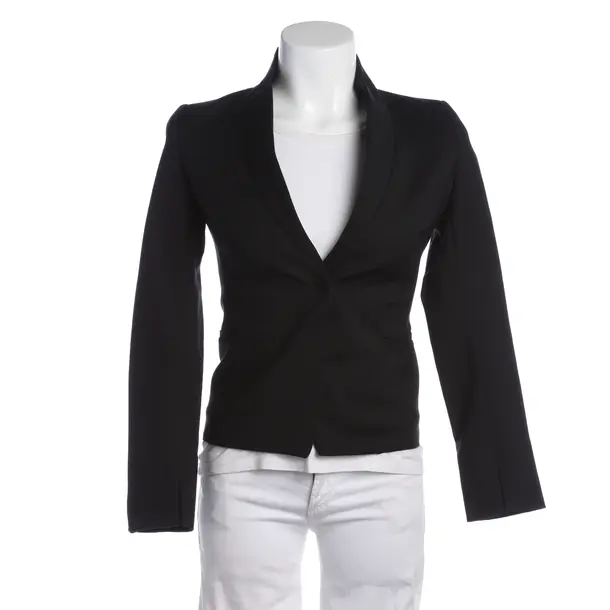 Blazer in Black, Cotton, Patrizia Pepe