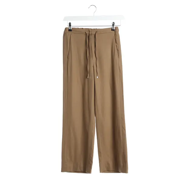 Hose in Braun, Wolle, Max Mara