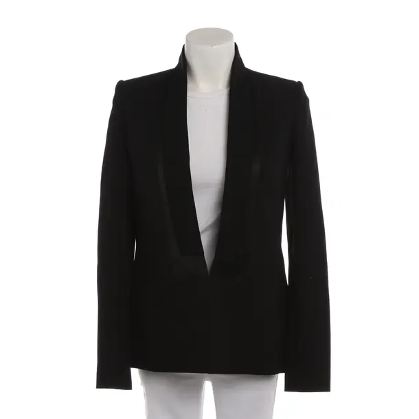 Blazer in Schwarz, Seide, Victoria Beckham
