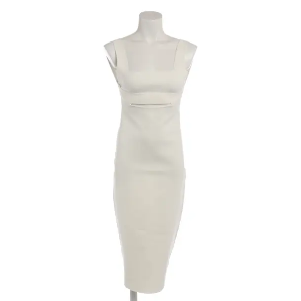 Cocktail Dress in White, Viscose, Victoria Beckham