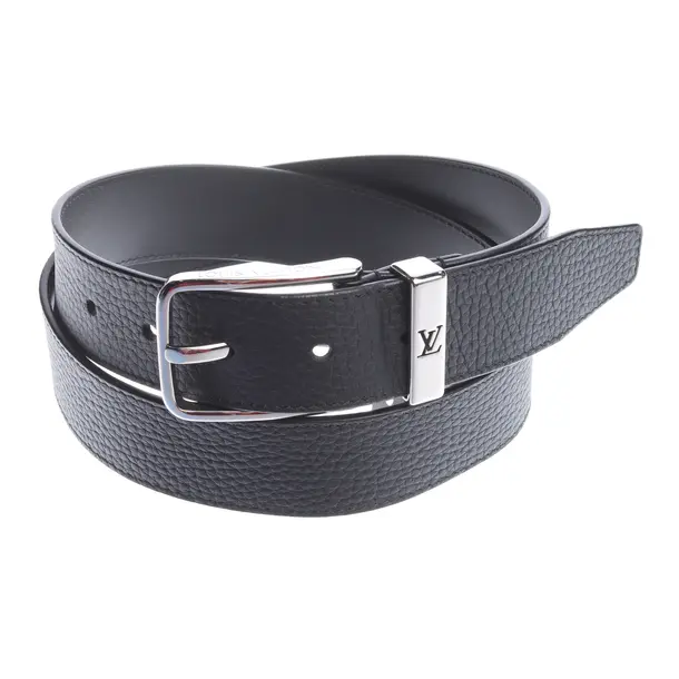 Belt in Black, Leather, Louis Vuitton