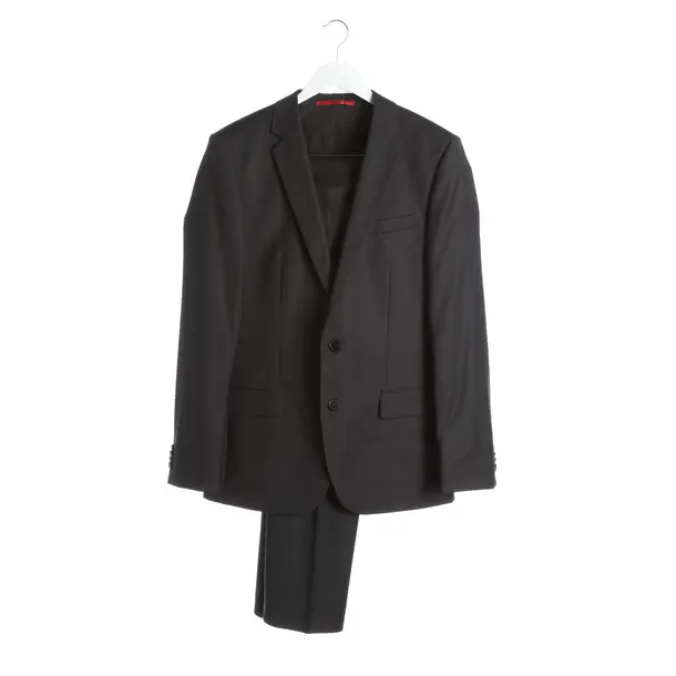 Anzug, in Dunkelgrau, Wolle, Hugo Boss Red Label