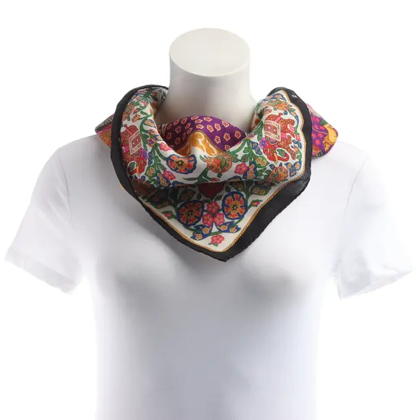 Shawl in Multicolored, Cotton, Roeckl