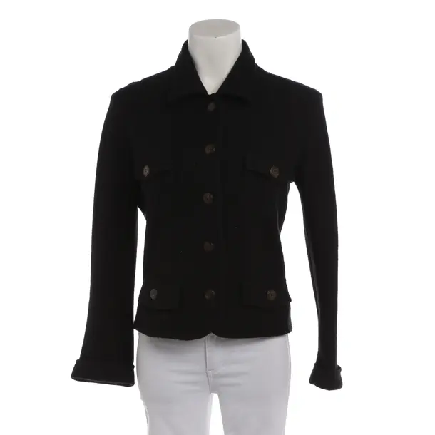 Übergangsjacke in Schwarz, Wolle, Marc Cain Sports
