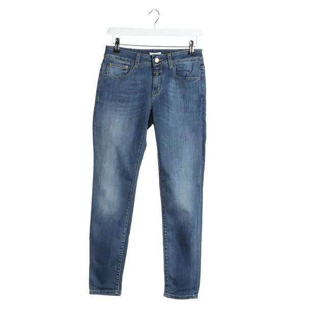 Straight Fit Jeans in Blue, Cotton, Closed