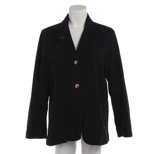Blazer in Black, Cotton, Mos Mosh
