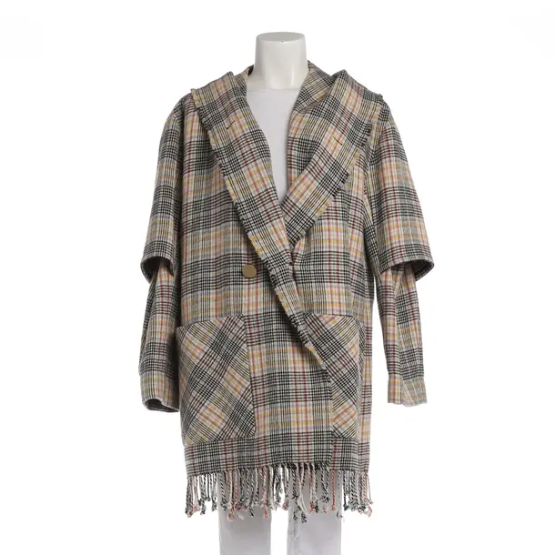 Mid-Season Coat in Multicolored, Cotton, Dorothee Schumacher