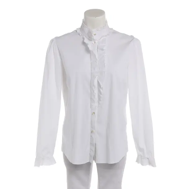 Blouse in White, Cotton, Red Valentino