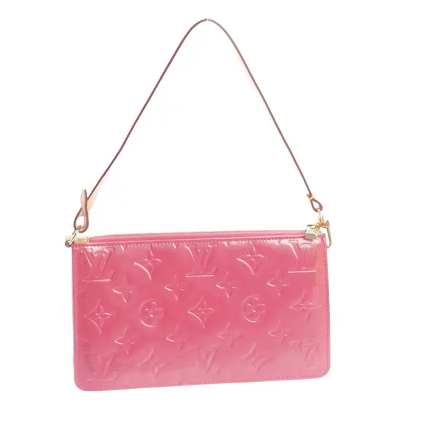 Handbag, in Raspberry, Leather, Louis Vuitton