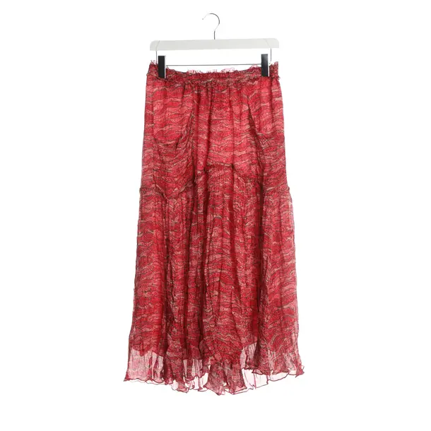 Rock, in Hellrot, Viskose, Isabel Marant Étoile