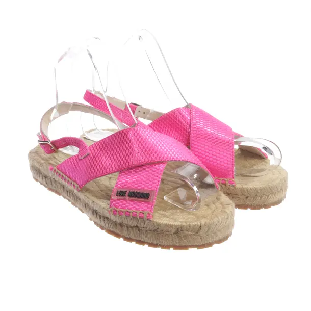 Sandali, in Rosa, Amore Moschino